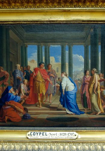 COYPEL Noel, (1628-1707) - Trajan donnant les audiences publiques