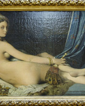 La grande odalisque, 1814. Un des tableaux le plus connu d'Ingres